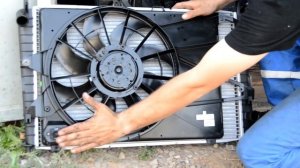 Как снять вентилятор FORD MONDEO 3