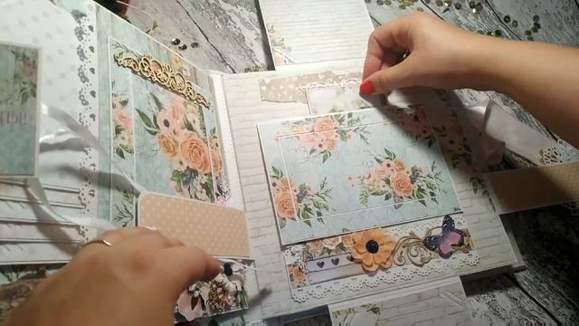 #Скрапбукинг свадебный альбом, и не большие покупки# смотреть онлайн