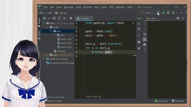 【Pythonプログラミング入門】フォルダー・パス操作を解説！ (pathlib) 〜VTuberと学習〜 【初心者向け】 смотреть онлайн