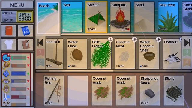FISHING MASTER & WATER WIZARDRY!! | Let's Play Card Survival Tropical Island | Part 5 | Gameplay смотреть онлайн