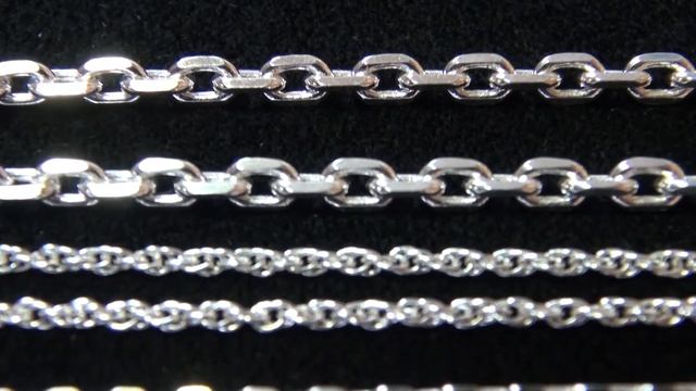 Коллекция серебряных цепей смотреть онлайн