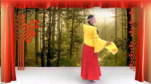 Дефиле в чувашских костюмах участницы конкурса "Чăваш пики - 2020" Беллиевой Анны. смотреть онлайн