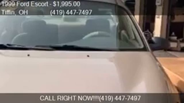 1999 Ford Escort SE for sale in Tiffin, OH 44883 at Integrit смотреть онлайн