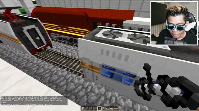 KERETA API CANGGIH NOOB VS KERETA API CANGGIH PRO DI MINECRAFT! смотреть онлайн