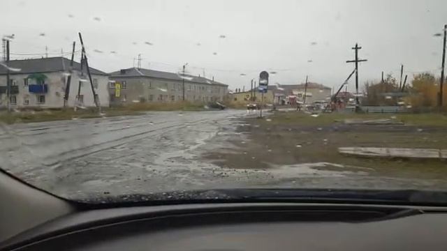 Курганская обл. Юргамыш, Мира 6 к объекту со стороны Куртамыша смотреть онлайн