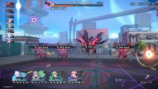 Honkai Star Rail: Swarm Disaster 5 - True Sting Boss fight | Path of Remembrance смотреть онлайн
