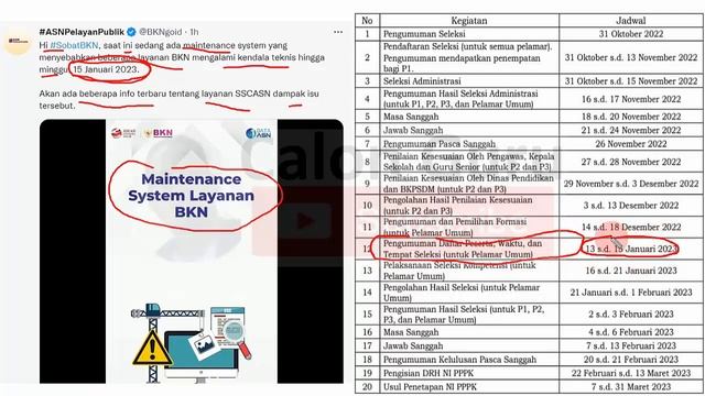 Penyebab SSCASN Tidak Bisa Diakses dan Solusi SSCASN Tidak Bisa Dibuka Application is not available смотреть онлайн