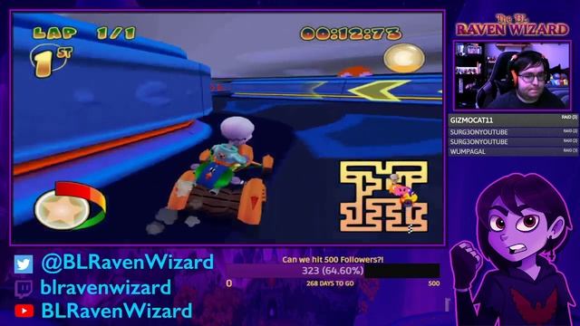 Never played this before! - Pac-Man Racing?! - Pac-Man World Rally - Part 1 смотреть онлайн