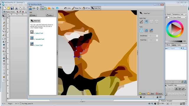 Serif DrawPlus X3 Tutorial - Tracing Images смотреть онлайн