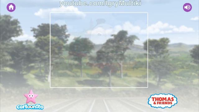 Thomas and Friends Puzzle Slider (Поезд Томас: Слайдер пазл) смотреть онлайн