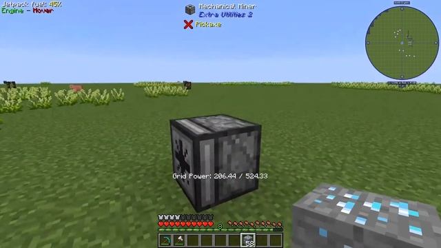 Mechanical Miner ? Minecraft Extra Utilities 2 Tutorial ? Deutsch / German смотреть онлайн