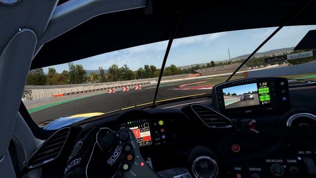 Assetto Corsa Competizione VR - Daily online Race at Catalunya (Barcelona) with Ferrari 488 GT3 смотреть онлайн