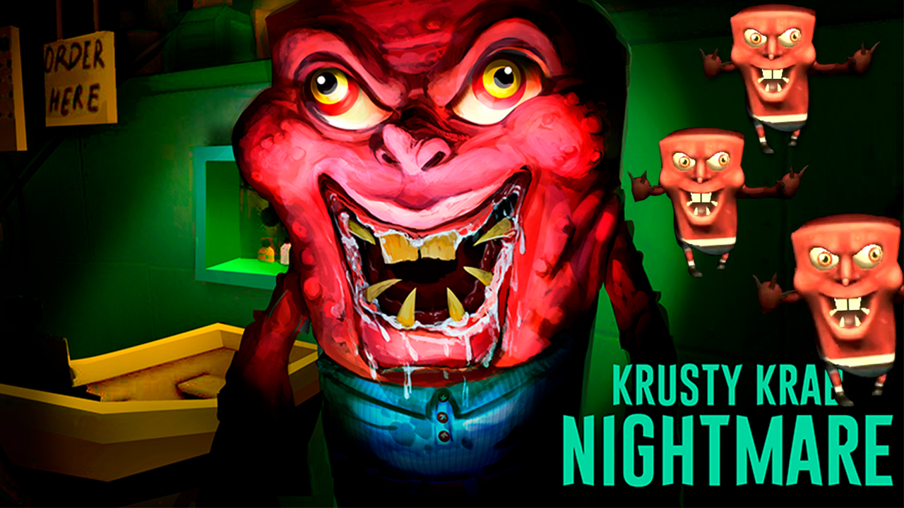 Спанч БОБ ЗоМбИ Krusty Krab Nightmare смотреть онлайн