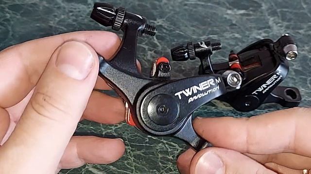 Дисковый тормоз механический ALHONGA Twiner-M смотреть онлайн