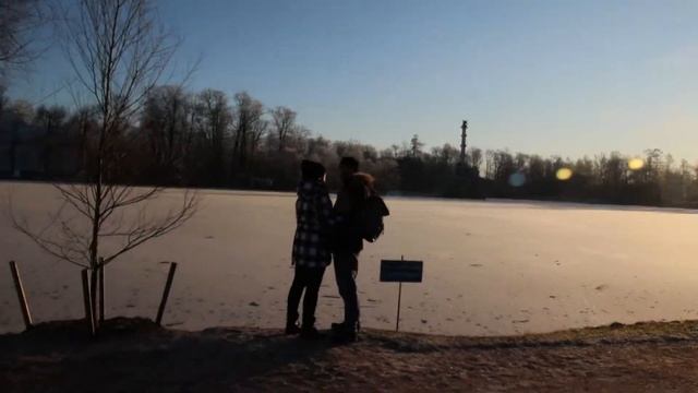 Пушкин. Екатерининский парк. Январь 2020 г. Canon 200D HDR Video