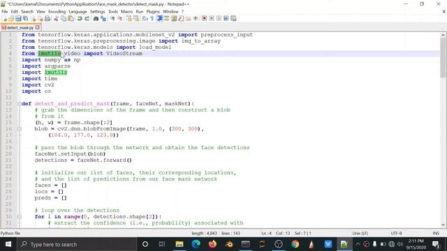 Mask Detection | Mask Detection using OpenCV Tamil смотреть онлайн