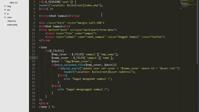 Tutorial Membuat Dasar Sosial Media Dengan PHP - Part 6 смотреть онлайн