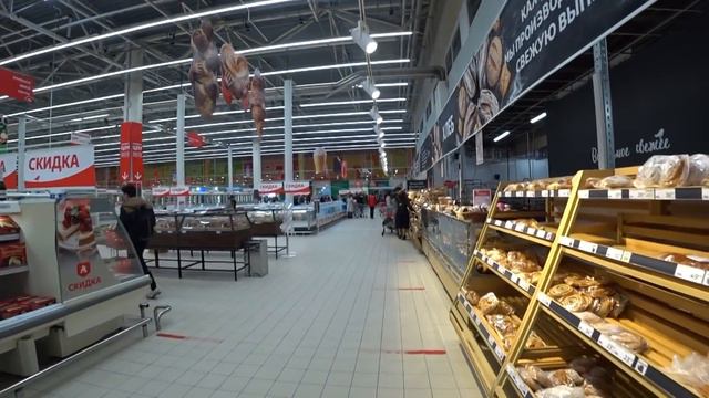 Russia under Sanctions 2022 / Explore Shelves of HUGE & VERY POPULAR FRENCH STORE in Moscow смотреть онлайн