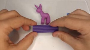 Леплю из пластилина Пони Искорку из Май Литл Пони. My Little Pony. Twilight Sparkle from plasticine
