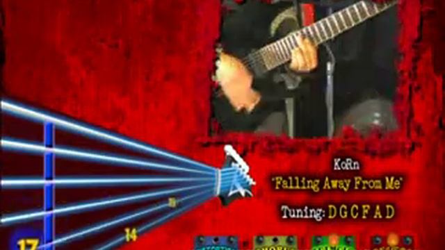 Munky Behind the Player - Falling Away From Me Video Tab 6 String смотреть онлайн