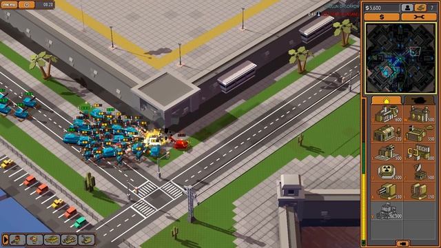 Pixel Command and Conquer Mammoth Tank Assault - 8 Bit Armies Gameplay смотреть онлайн
