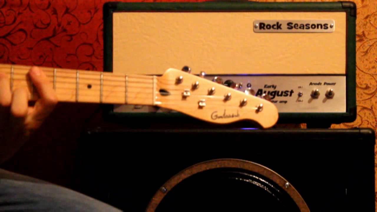 Усилитель Early August. Динамик Celestion G12M Greenback смотреть онлайн