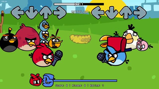 FNF Missing Eggs(Vs Angry Birds Week) But Different Characters Sing It🎵 Everyone (High Effort) смотреть онлайн