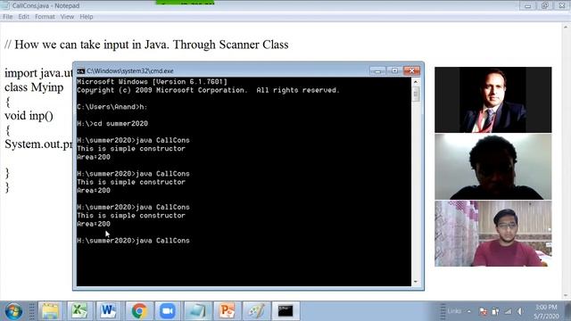 Taking input in Java through Scanner class смотреть онлайн
