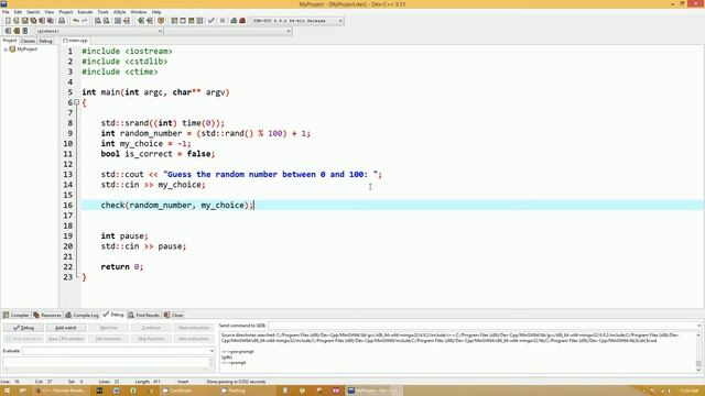 12. C++ Programming: Guess the Random Number смотреть онлайн