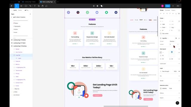 How we redesigned Skillshare's site with this FREE TEMPLATE | Figma tutorial смотреть онлайн