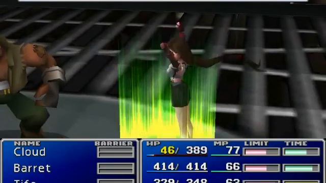 Final Fantasy VII - Fight with Reno & Aeris Gets Kidnapped смотреть онлайн