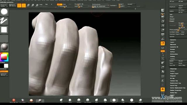 Создание персонажа в Zbrush - Часть 3/16 - Детализация и Текстурирование смотреть онлайн