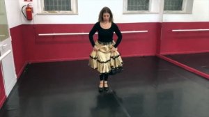 Урок №5: Цыганское сиртаки и выпады назад. Уроки цыганского танца, постановка для начинающих.