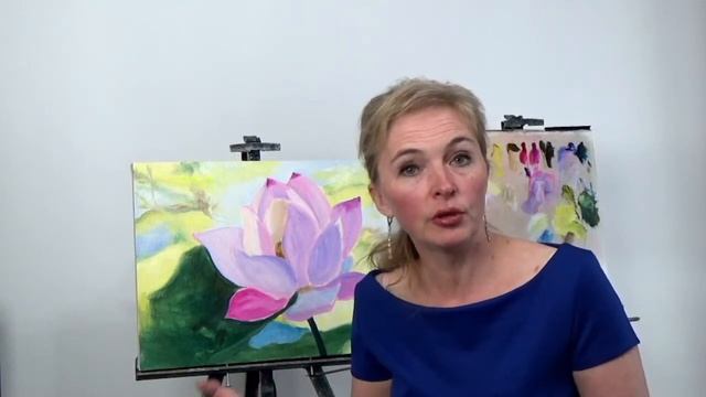 Мастер класс "Нежный лотос" с Татьяной Букреевой. смотреть онлайн