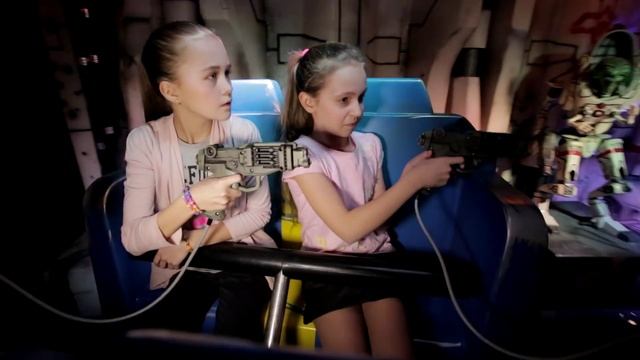 7D-аттракцион Dark Ride в Аквапарке "Лебяжий" смотреть онлайн
