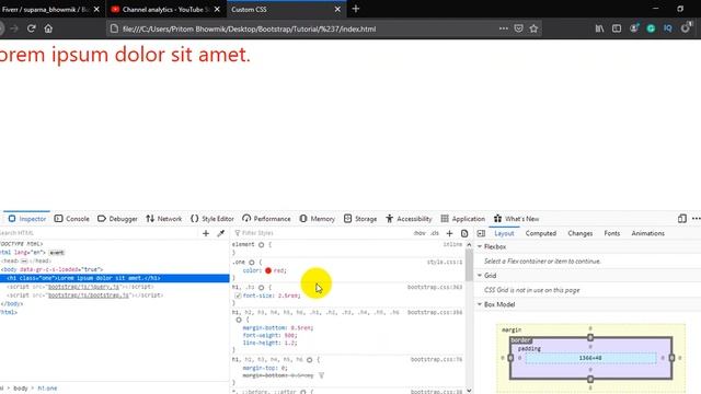 Bootstrap Tutorial [#7] | Custom Css смотреть онлайн
