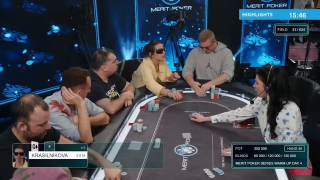 Merit Poker LIVE $2,200 Warm Up Event - FINAL TABLE! смотреть онлайн