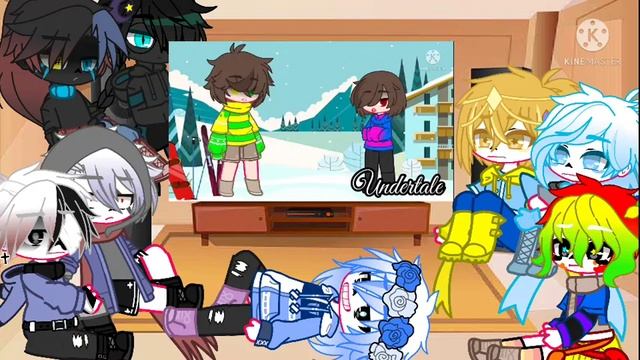 Sans AUs react to Oc/Frisk AUs (No thumbnail) смотреть онлайн