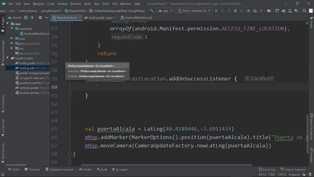 Intro a Android + Kotlin 062 - Google Maps 2: Ubicación actual смотреть онлайн