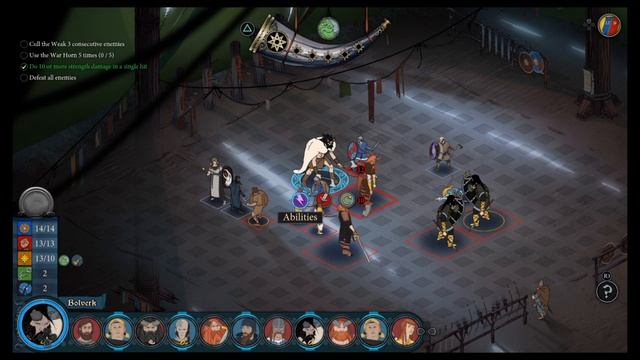 Banner Saga 2 PS4 | Holfi's Training Trophy | Final Challenge Cull The Weak смотреть онлайн