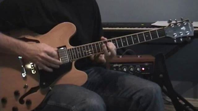 Rockin' on Hohner HS 35 Semi-Hollow Body Guitar смотреть онлайн