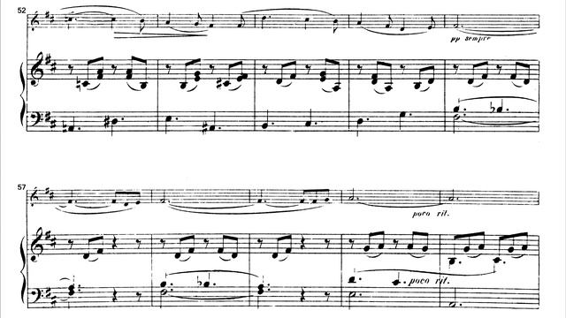 Gabriel Fauré: Berceuse for Violin (Op. 16) [Score Video] смотреть онлайн
