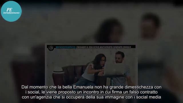 "Sono Emanuela Folliero, ho due grandi tette e rubo mariti". Le Iene e l'attacco hacker смотреть онлайн