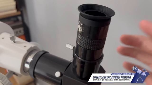 Review: Tudo Sobre O Meu 1º Telescópio - Com Fotos E Vídeos Da Lua E Planetas - Firstlight 80mm