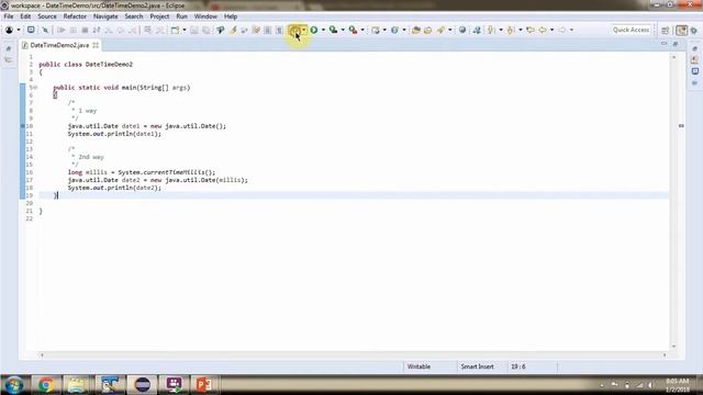 How to get the current date and time? | Java 8 Date and Time | Date and Time in java смотреть онлайн