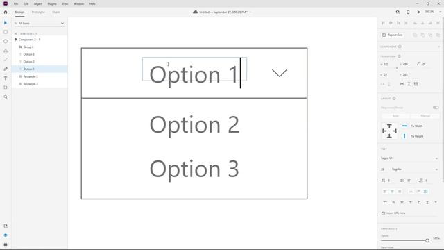 Create a Dropdown Menu in Adobe XD смотреть онлайн