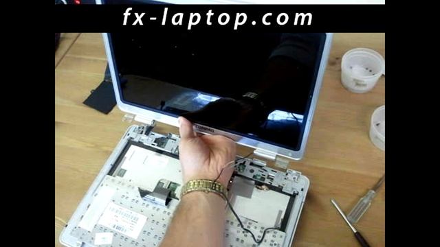 Screen replacement Compaq Presario v2000 смотреть онлайн