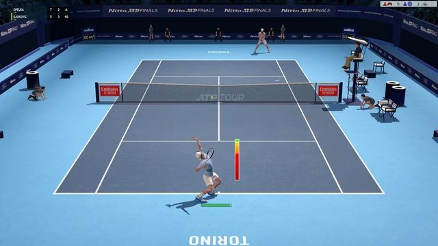 Djokovic vs Opelka Full Ace Tennis SF Nitto ATP Finals Torino смотреть онлайн