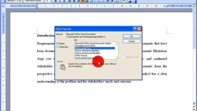 How To... Retain Text Format When Copying and Pasting in Word 2003 смотреть онлайн