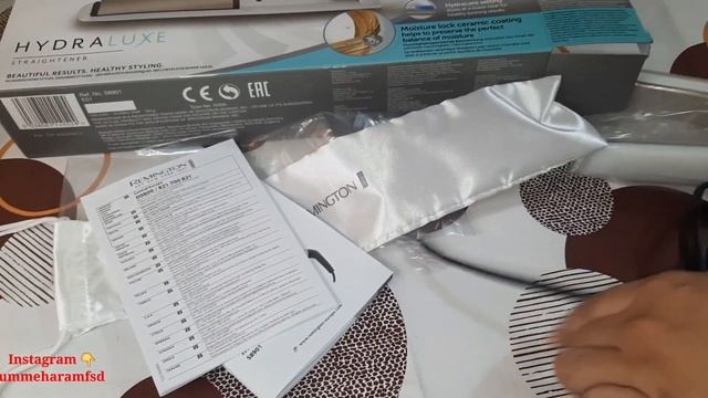 Best Remington Hair Straightener/new Model Hydraluxe Straightener S8901 Details Video